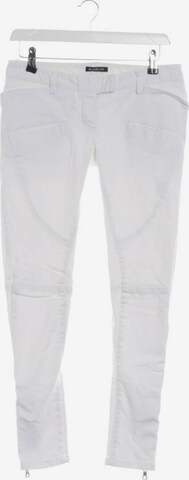 Balmain Jeans 27-28 in Weiß: predná strana