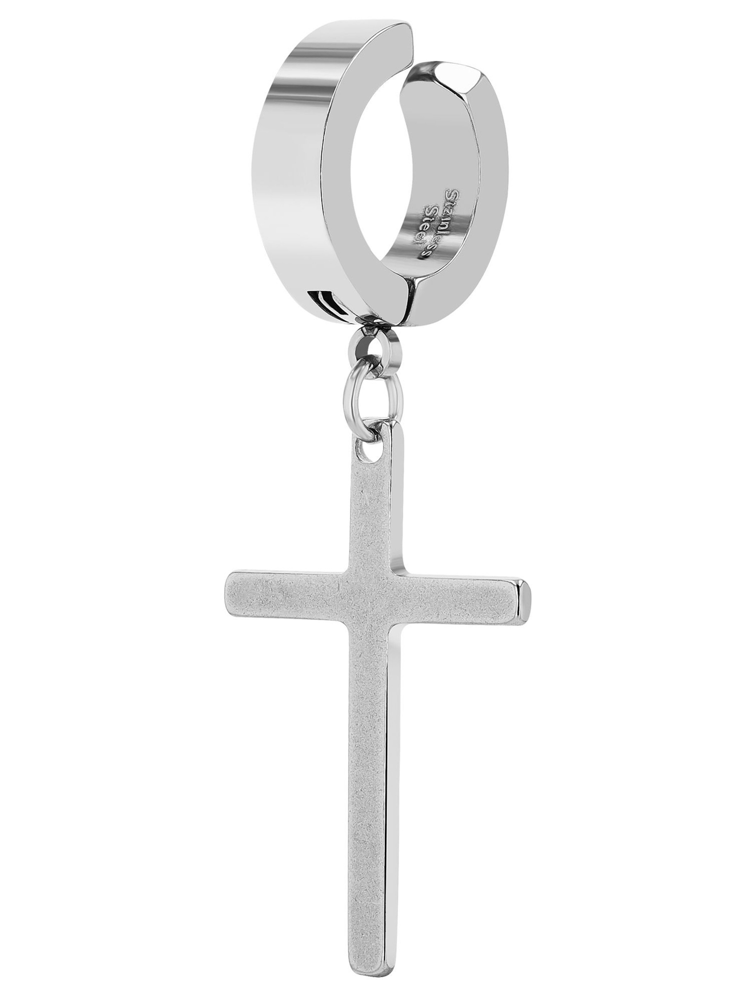 Akzent Earring 'Odeli, hautverträglich' in Silver: front