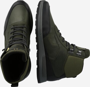 BULLBOXER Lace-Up Boots in Green