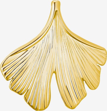 AMOR Pendant 'Ginkoblatt' in Gold: front