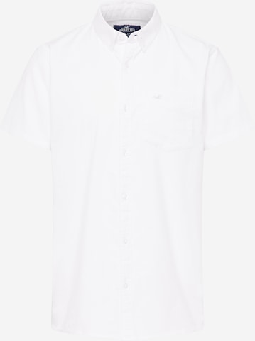 HOLLISTER Button Up Shirt in White: front