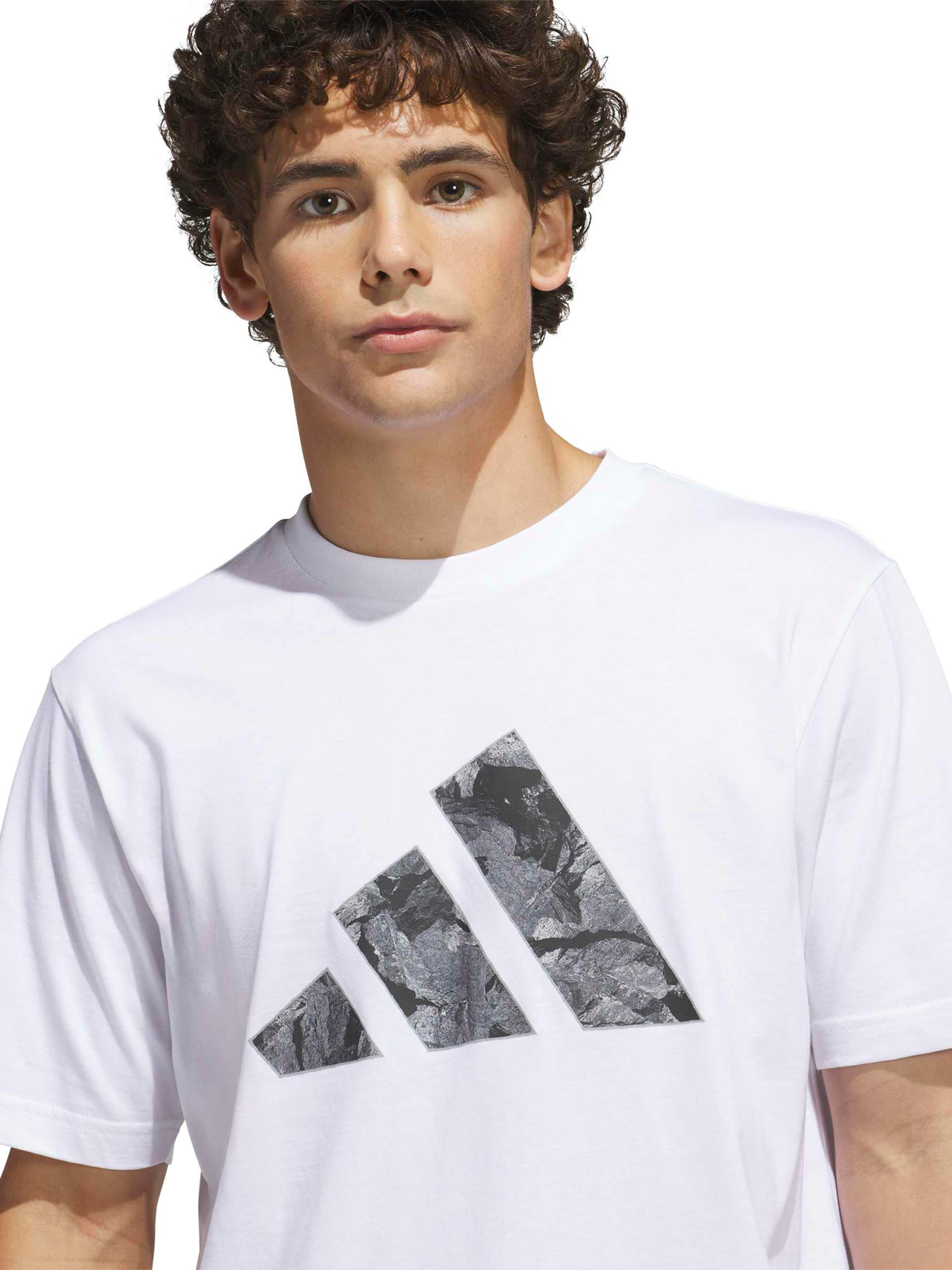 ADIDAS SPORTSWEAR Λειτουργικό μπλουζάκι 'PHOTRK' σε λευκό