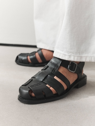 Next Sandaler med rem 'Forever Comfort' i sort