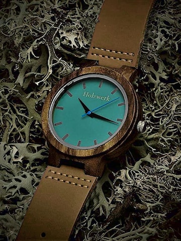 Holzwerk - Reloj analógico 'NAILA' en azul