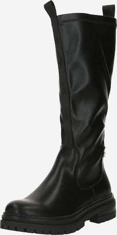 Bottes Xti en noir : devant