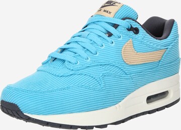 Nike Sportswear Sneakers laag 'Air Max 1 Premium' in Blauw: voorkant