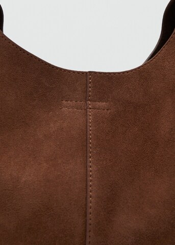 MANGO Crossbody Bag 'Pia' in Brown