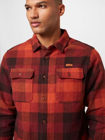 Iriedaily Regularny krój Koszula 'Lumber Fella' w kolorze czerwony