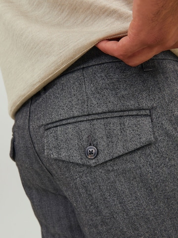 JACK & JONES - regular Pantalón chino 'Ollie Louis' en gris