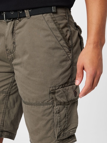 Regular Pantalon cargo 'DURRAS' Cars Jeans en marron