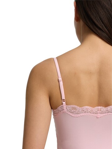 cfab Body 'Bodysuit String mit Lace' i rosa