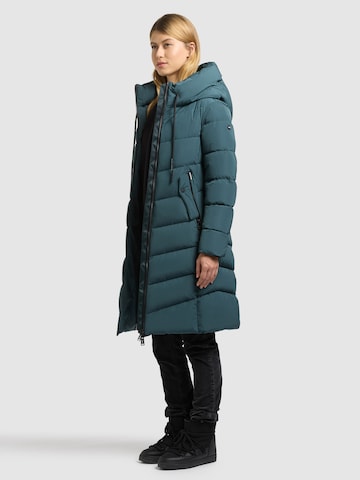 khujo Winter Coat 'Mikia4' in Green