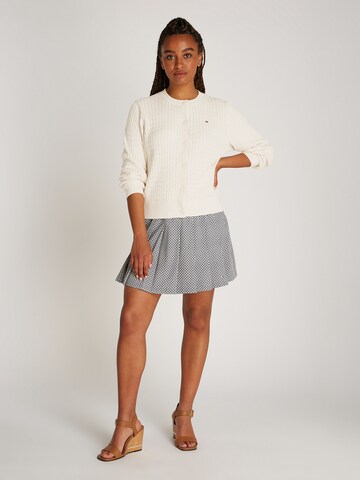 TOMMY HILFIGER Strickjacke in Beige