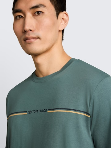 TOM TAILOR T-Shirt in Grün