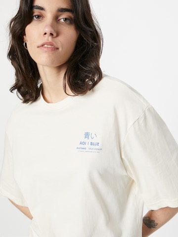 MUSTANG T-Shirt 'Audrey' in Weiß