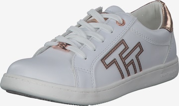 TOM TAILOR Sneakers in White: front