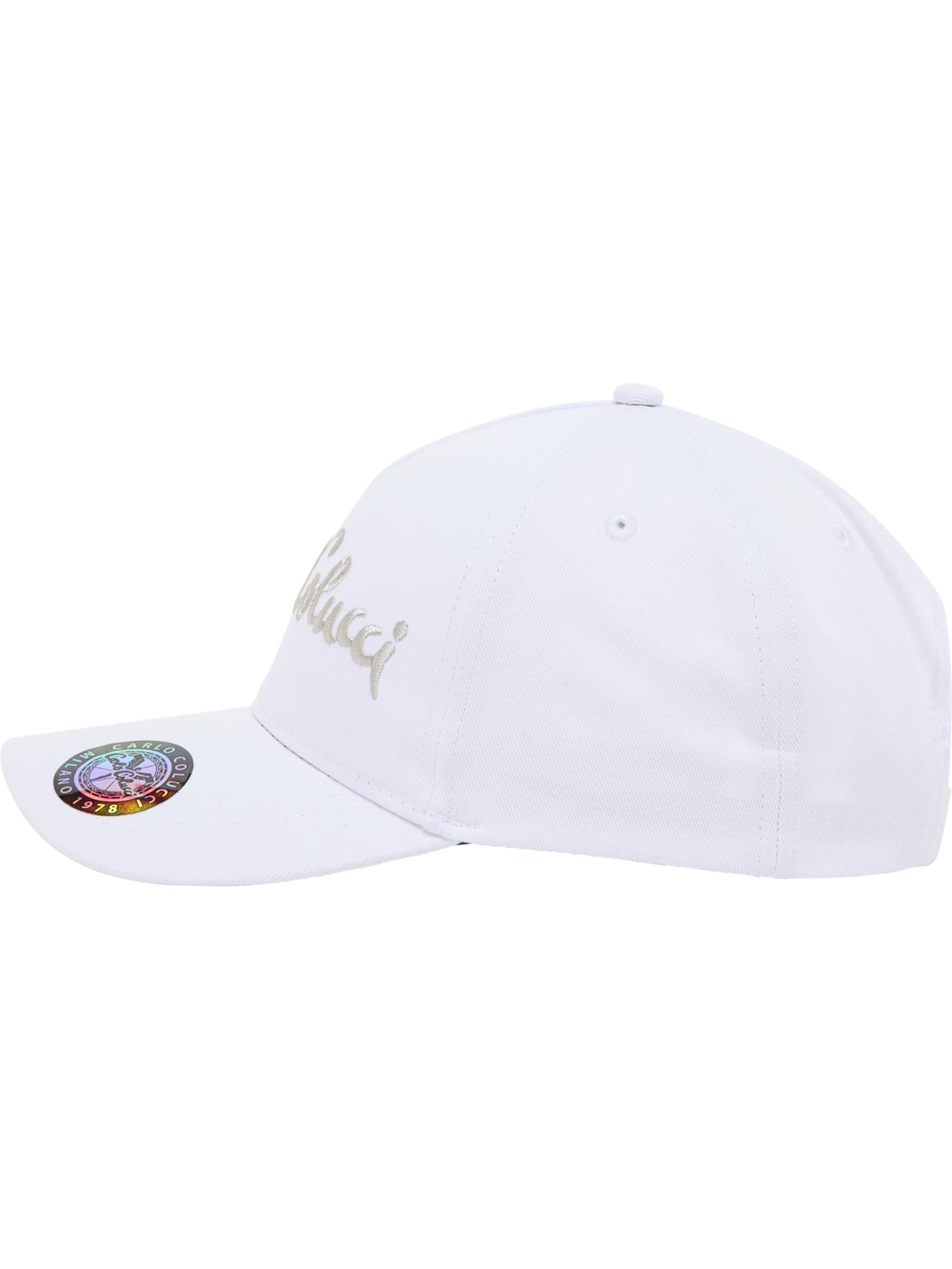 Carlo Colucci Cap 'Coronet' in White