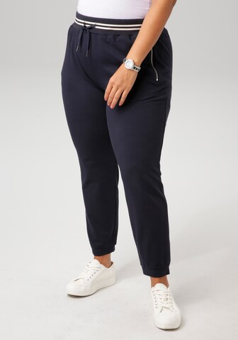 Aniston Tapered Hose in Blau: Vorderseite