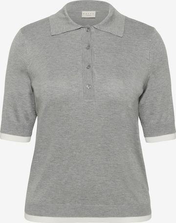 Pull-over 'KCLizzy' KAFFE CURVE en gris : devant