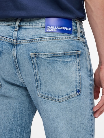 KARL LAGERFELD JEANS Bootcut Farmer - kék