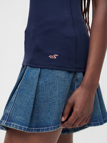 HOLLISTER Top – modrá