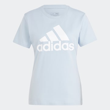 ADIDAS SPORTSWEAR Shirt 'Essentials' in Blue: front