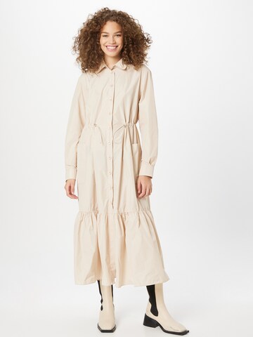 Weekend Max Mara Shirt Dress 'ACERI' in Beige: front