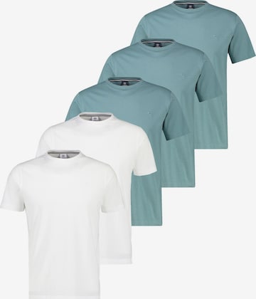 LERROS Shirt 'Basic' in Blau: Vorderseite