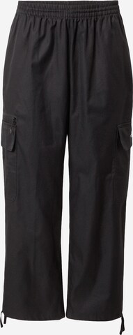 Loosefit Pantaloni cargo di ADIDAS ORIGINALS in nero: frontale