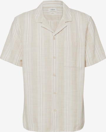 s.Oliver Button Up Shirt in Mixed colours: front