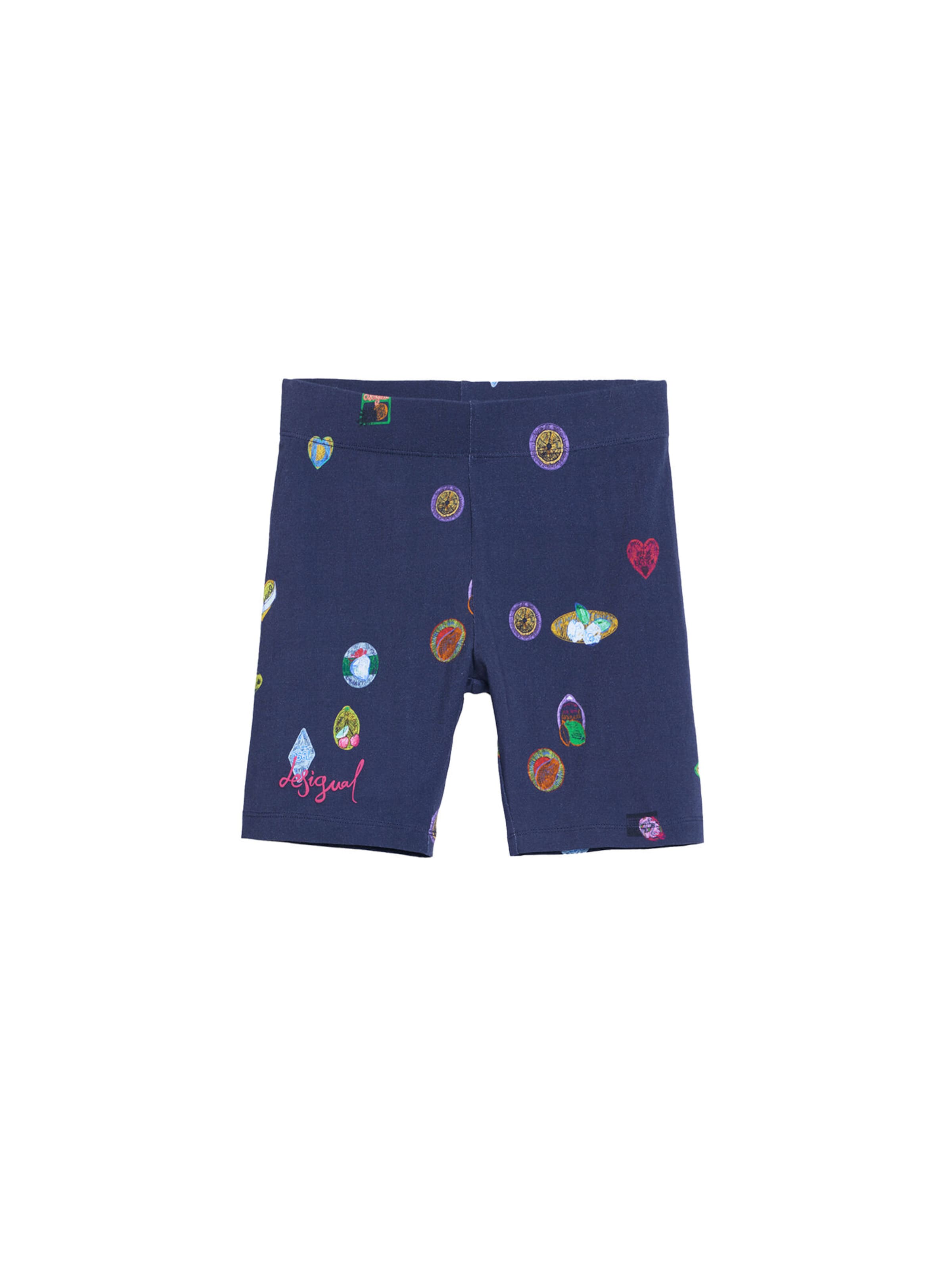 Skinny Leggings di Desigual in blu: frontale