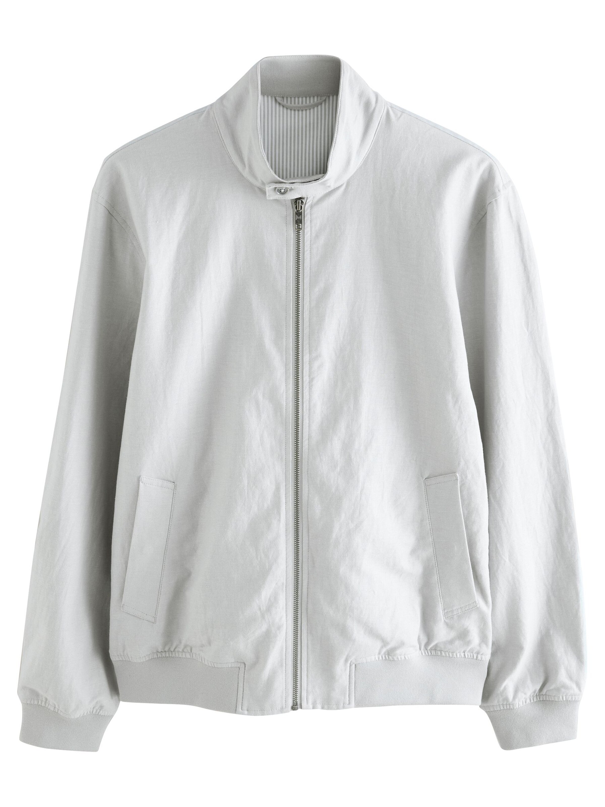 Next Jacke in Grau: Vorderseite