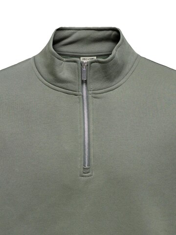 Only & Sons Sweatshirt 'Connor' in Grey