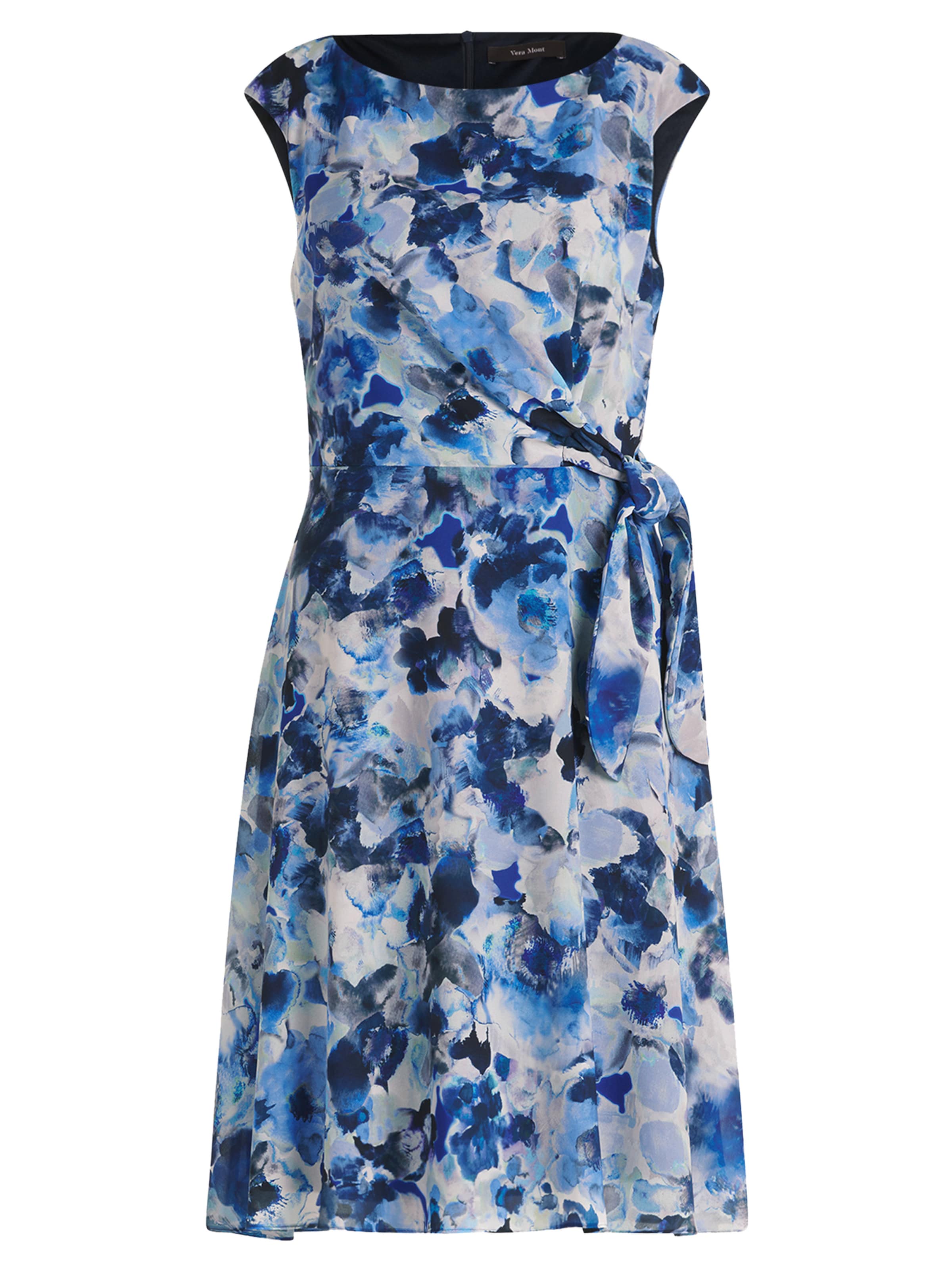 Vera Mont Dress in Blue: front