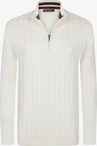 Felix HardyPulover - bijela boja: prednji dio