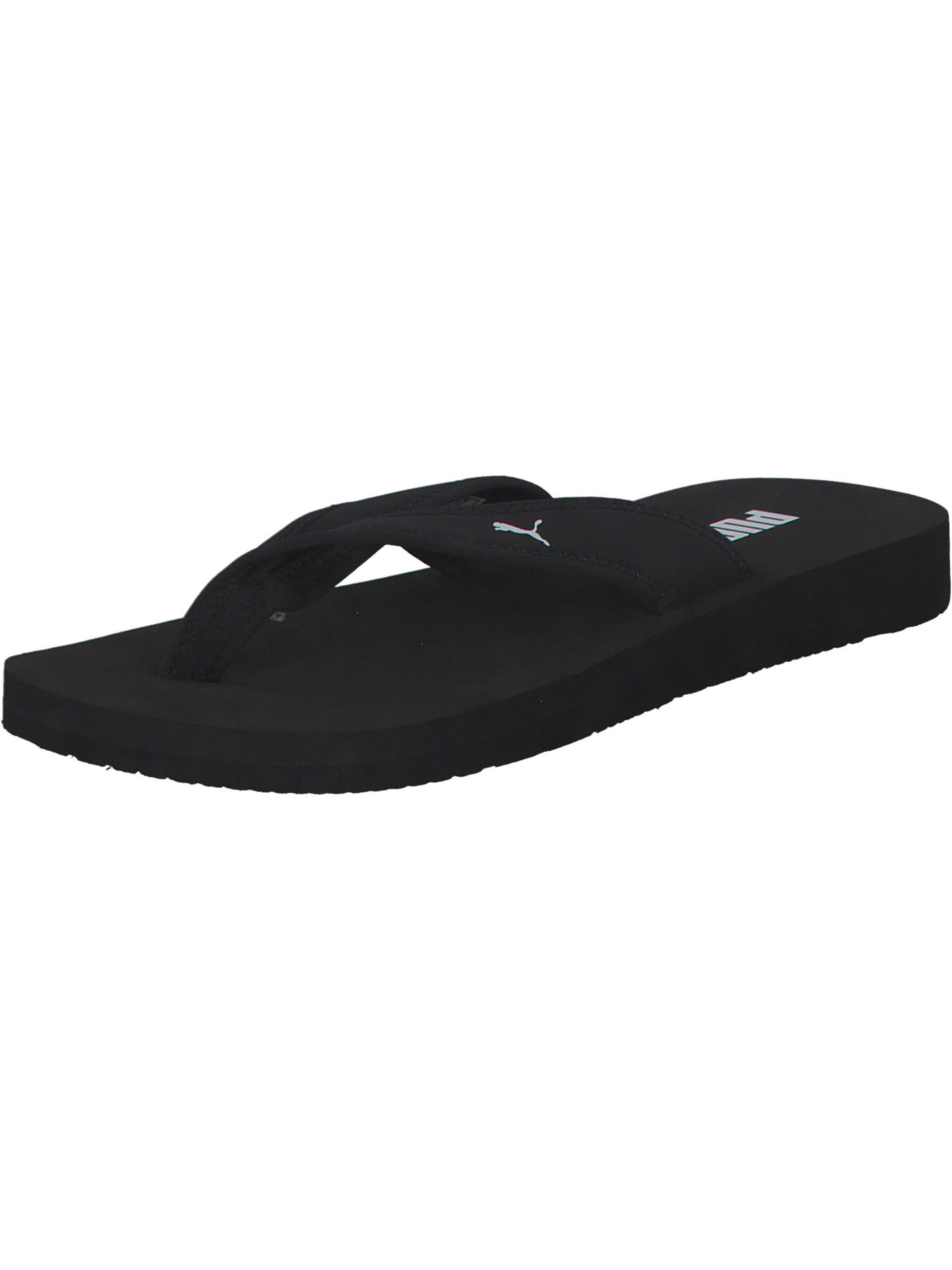 PUMA Teenslipper 'Sandy' in Zwart: voorkant