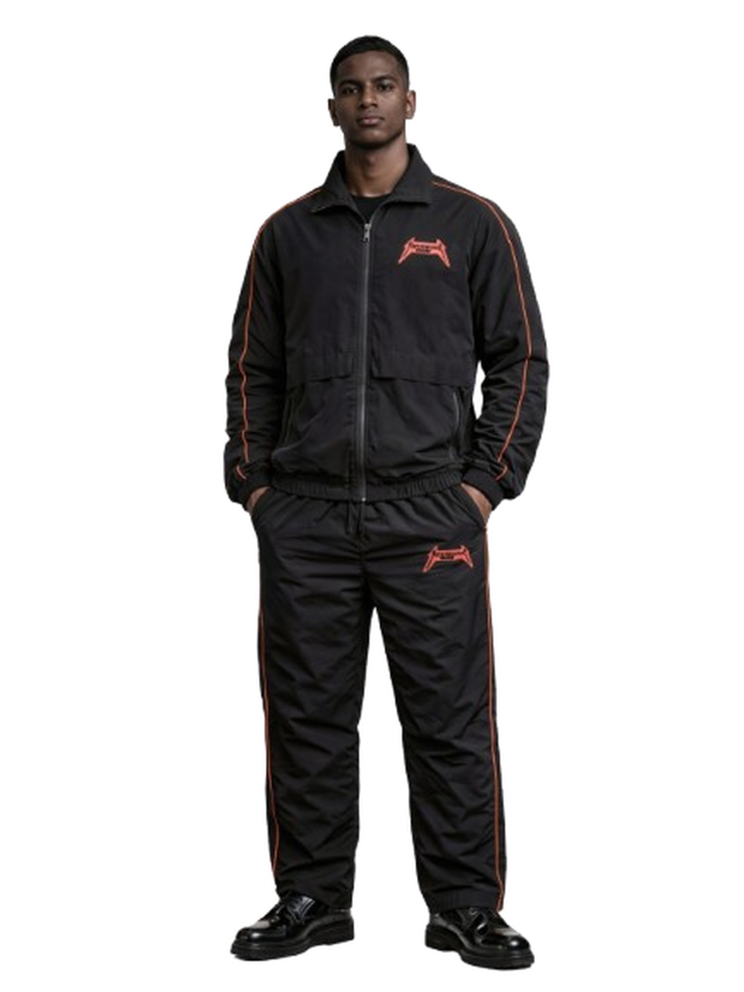 Completo per l'allenamento 'Tracksuit Hetfield' di Yoxeone in nero