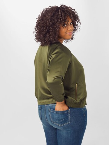 ABOUT YOU CurvyPrijelazna jakna 'Chani' - zelena boja