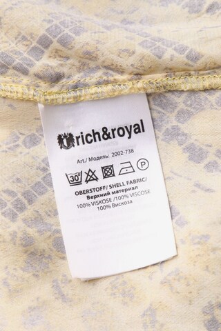 Rich & Royal Tunika-Bluse L in Gelb