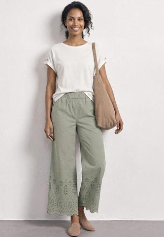 STREET ONE Loose fit Pants in Green