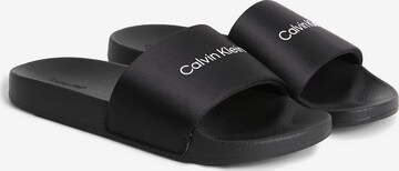 Calvin Klein Sandale in Schwarz