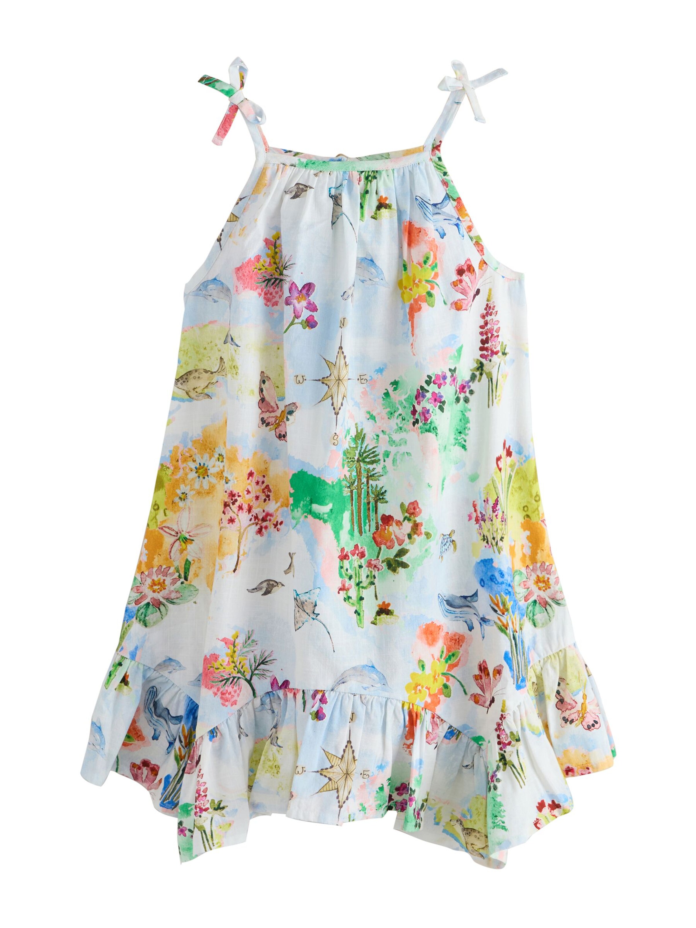 Robe Next en blanc : devant