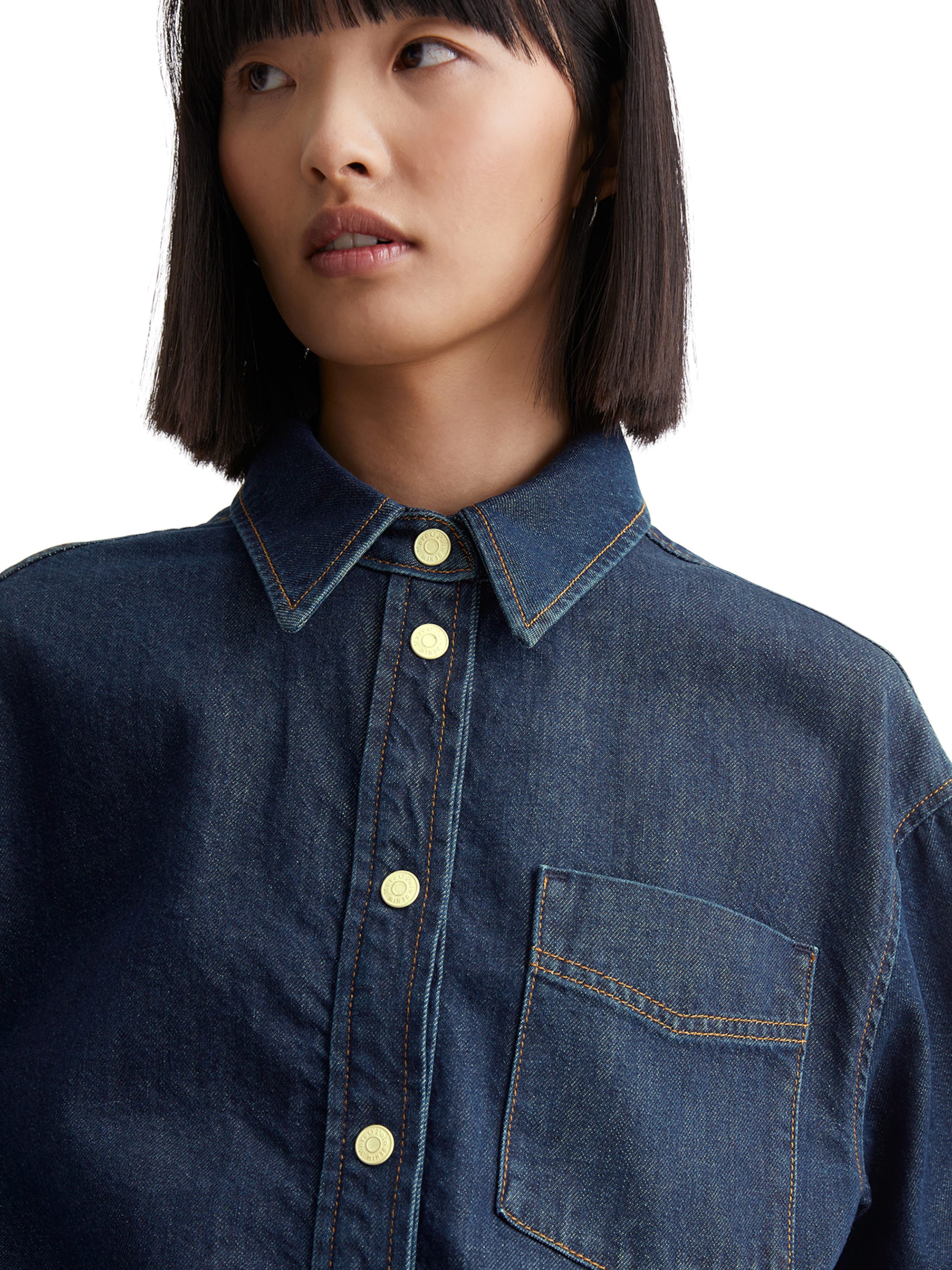 Marc O'Polo DENIM Blusekjole i blå