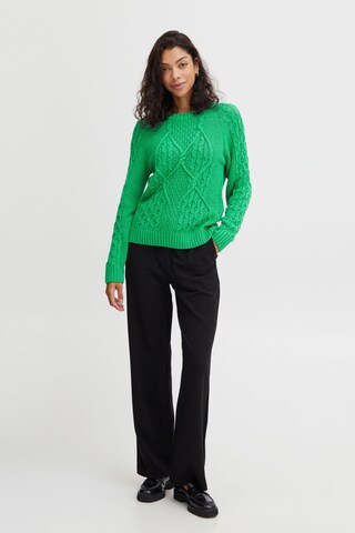 Pull-over 'Olgi' b.young en vert
