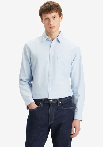 LEVI'S ® Regular fit Button Up Shirt 'Sunset' in Blue
