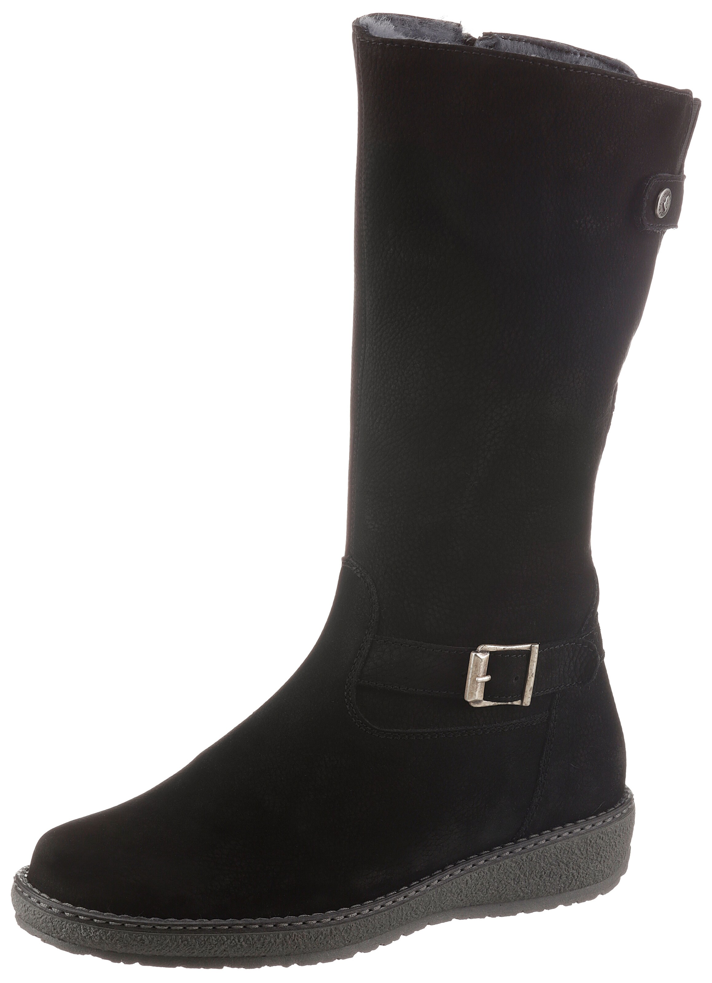 WALDLÄUFER Stiefel in Schwarz: Vorderseite