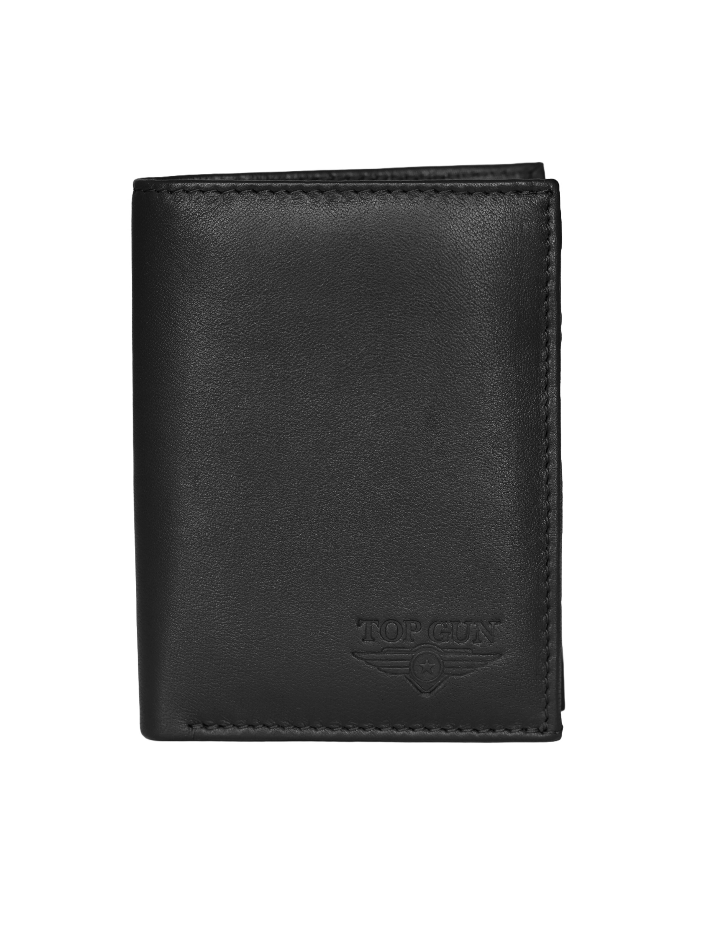 TOP GUN Wallet 'TG25025' in Black: front