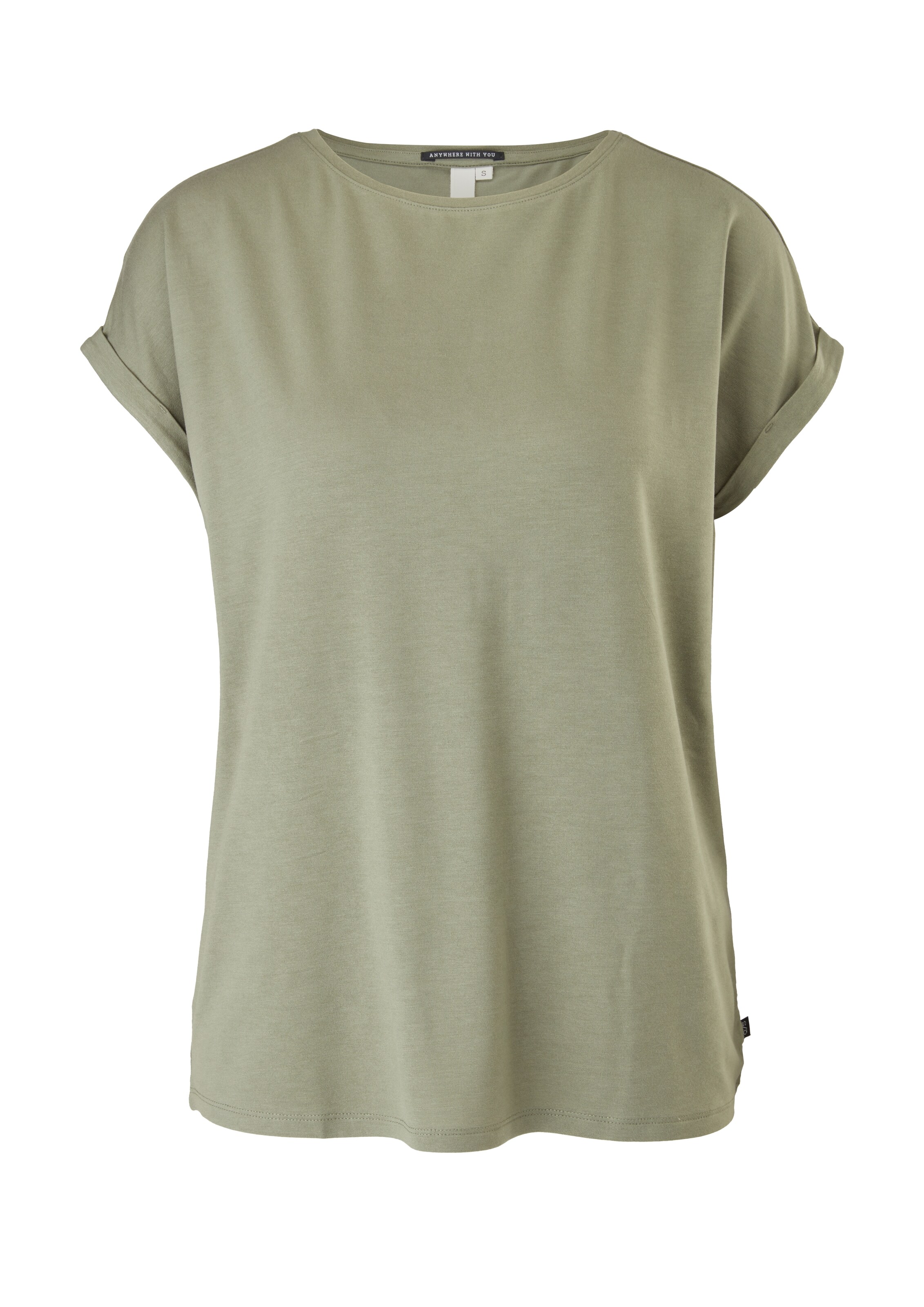 QS Shirt in Green: front