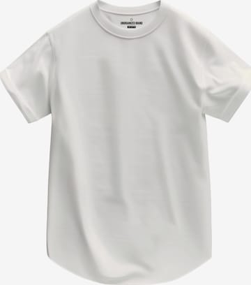 UNORGANIZED BRAND - Camiseta 'BASIC RUNDER SAUM T25' en blanco: frente