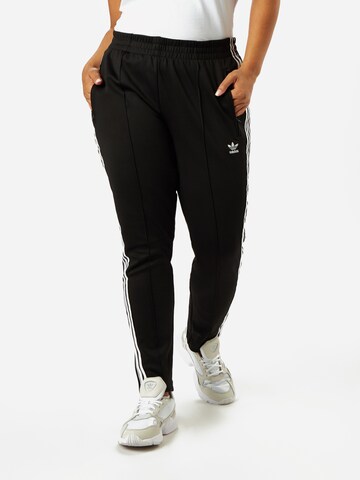 ADIDAS ORIGINALS Slim fit Pants 'Primeblue Sst ' in Black: front